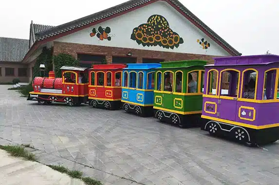 Electric Trackless Train Export to Israel
