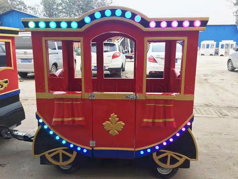 Royal Knight Trackless Train With Color Led Light