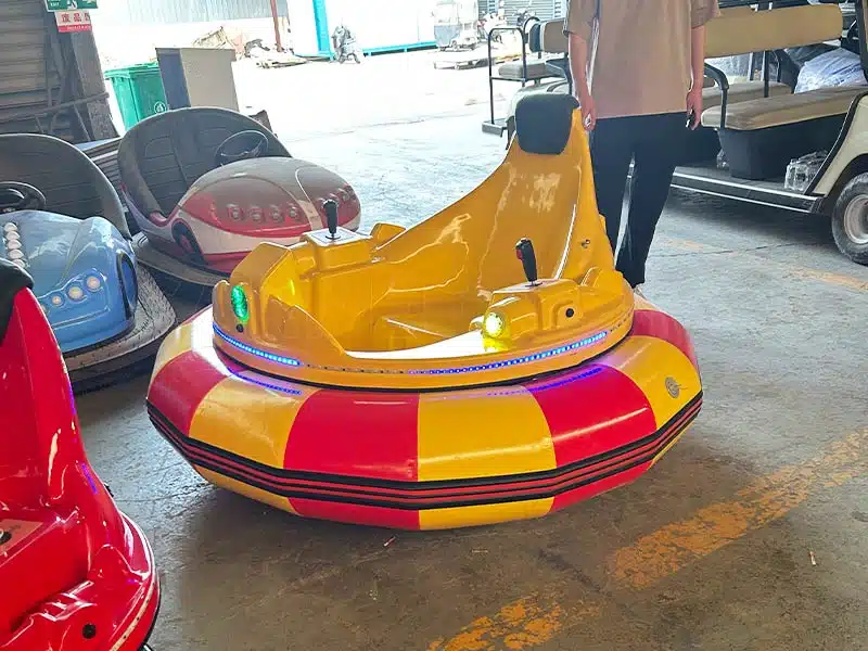 24V commercial inflatable bumper cars supplieer carnee rides