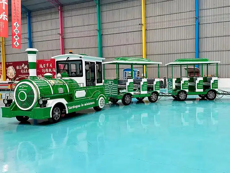 UK Custom 28 Seats Trackless Train Project