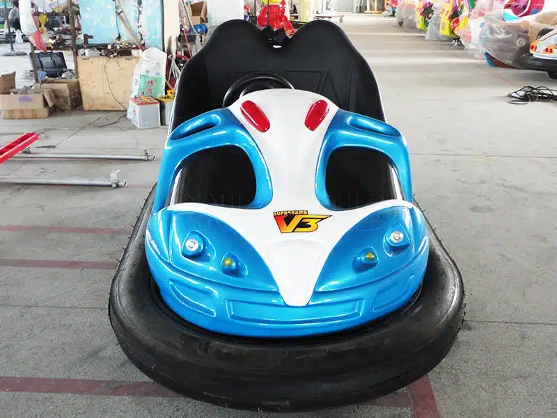 Blue Mini Bumper Car for Kids