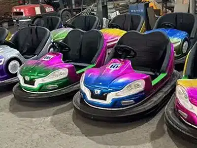 Mobile Full Automatic Hydraulic Folding Ground Grid Bumper Car