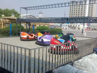 Portable Amusement Ride Trailer Bumper Car on Trailer Mounted