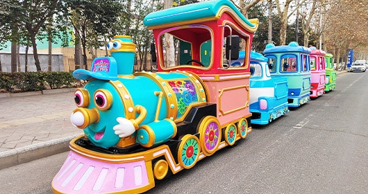 Undersea Dream Themed Trackless Train