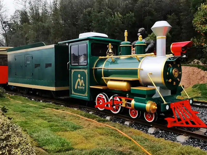 120 Seats Large Scale Ride On Train in Algeria