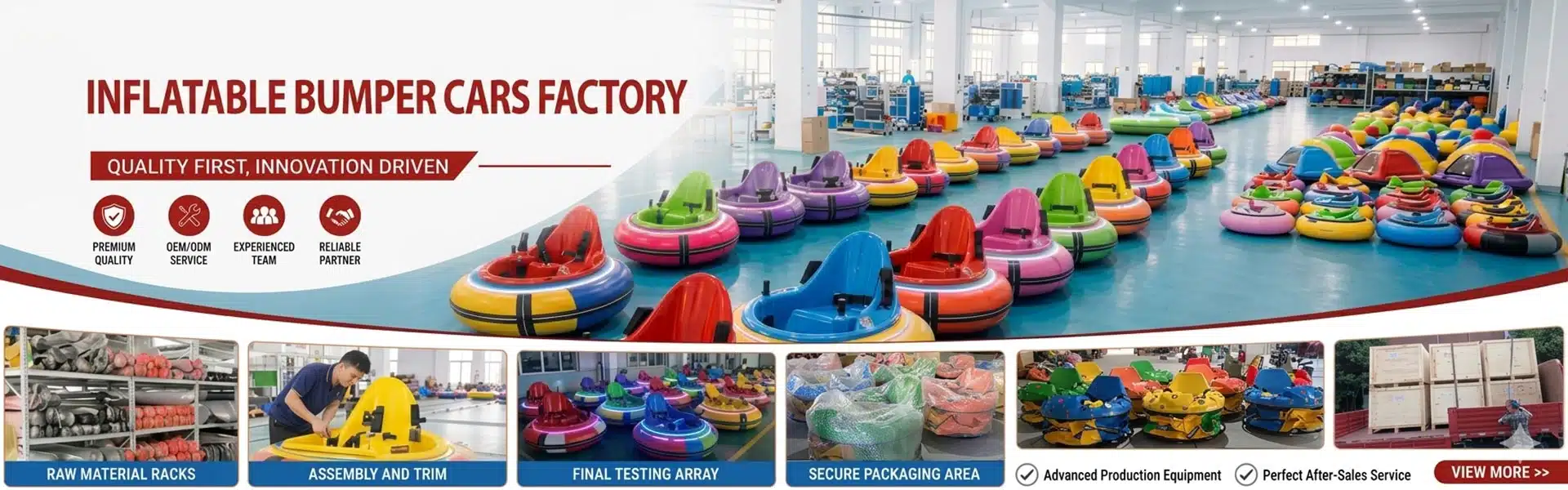 Inflatable Bumper Cars banner