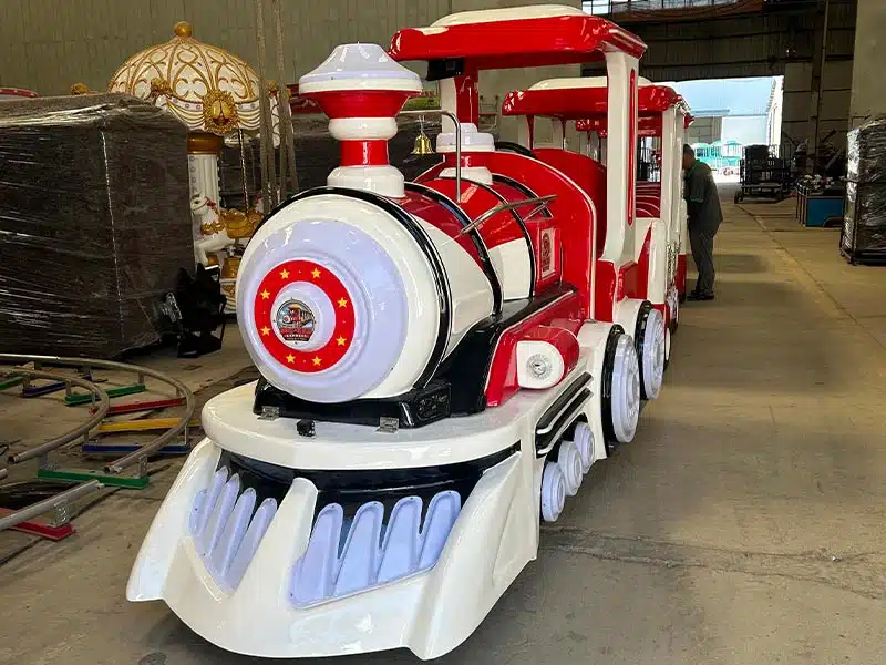 Big Dudu Kiddie Trackless Train Ride New Zealand Case Study